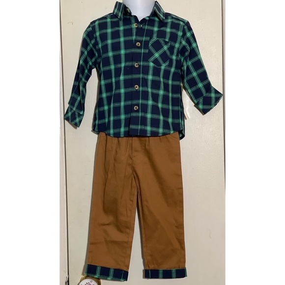 NEW Boys Mick Mack Ltd. 2-Piece Outfit Size 18 months NWT - Picture 1 of 6
